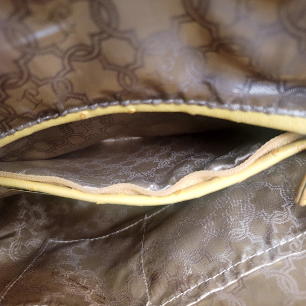 Ivanka Trump Mustard Satchel - Picture 6 of 7